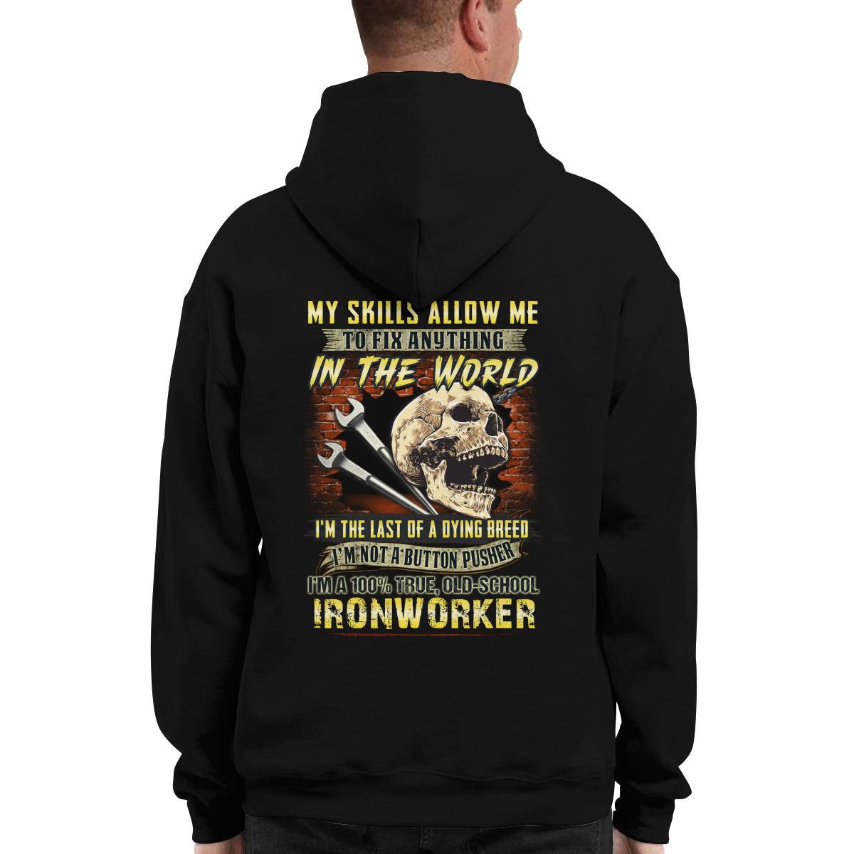 Awesome Ironworker-Hoodie - grunx260804-0293
