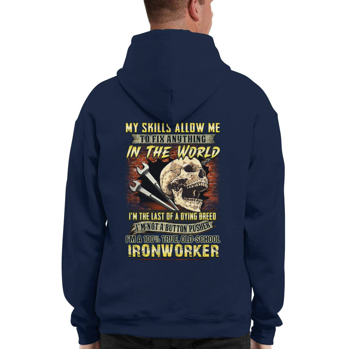 Awesome Ironworker-Hoodie - grunx260804-0293