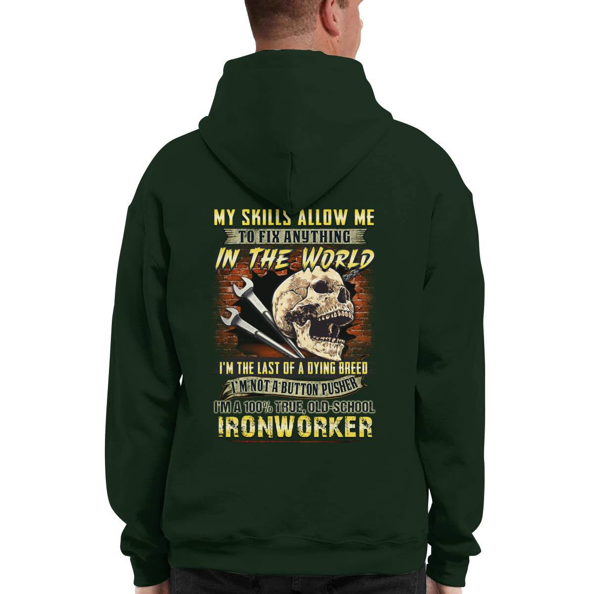 Awesome Ironworker-Hoodie - grunx260804-0293