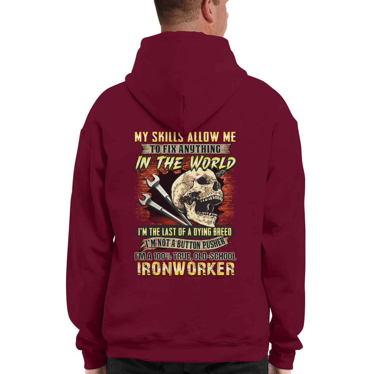 Awesome Ironworker-Hoodie - grunx260804-0293