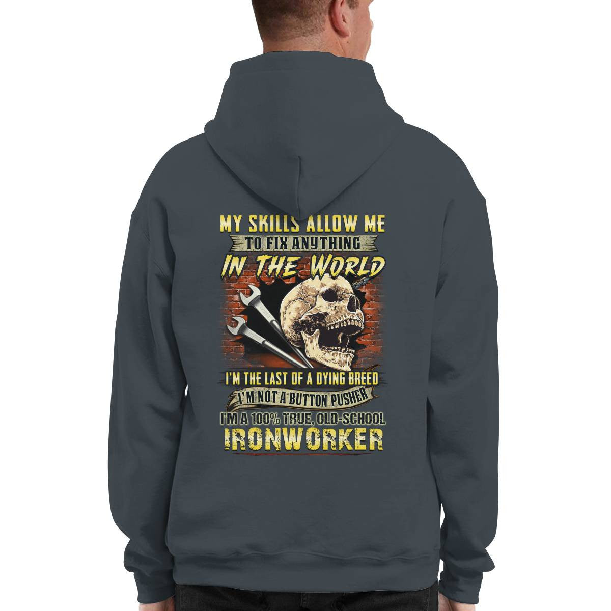 Awesome Ironworker-Hoodie - grunx260804-0293