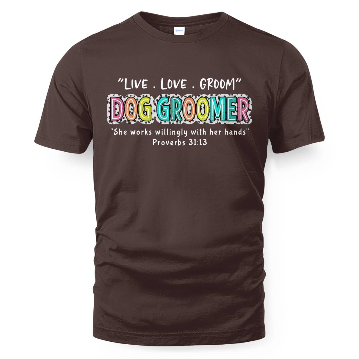 Awesome Dog Groomer-T-shirt - grunx260804-0032