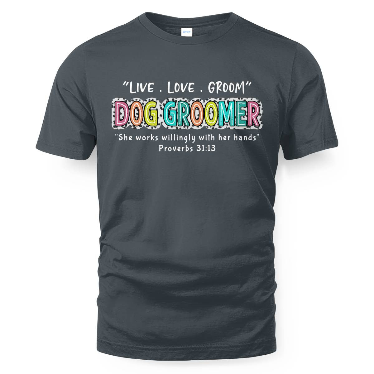 Awesome Dog Groomer-T-shirt - grunx260804-0032