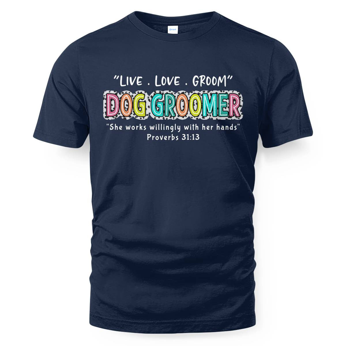 Awesome Dog Groomer-T-shirt - grunx260804-0032