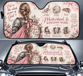 Motherhood Is Kingdom Work Warrior Car Sun Shade