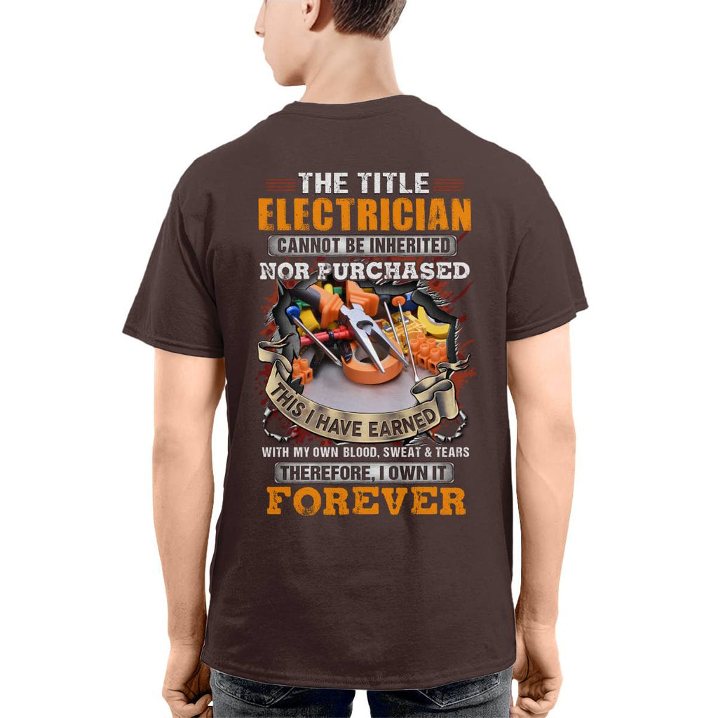 Awesome Electrician-T-shirt - grunx260804-0082