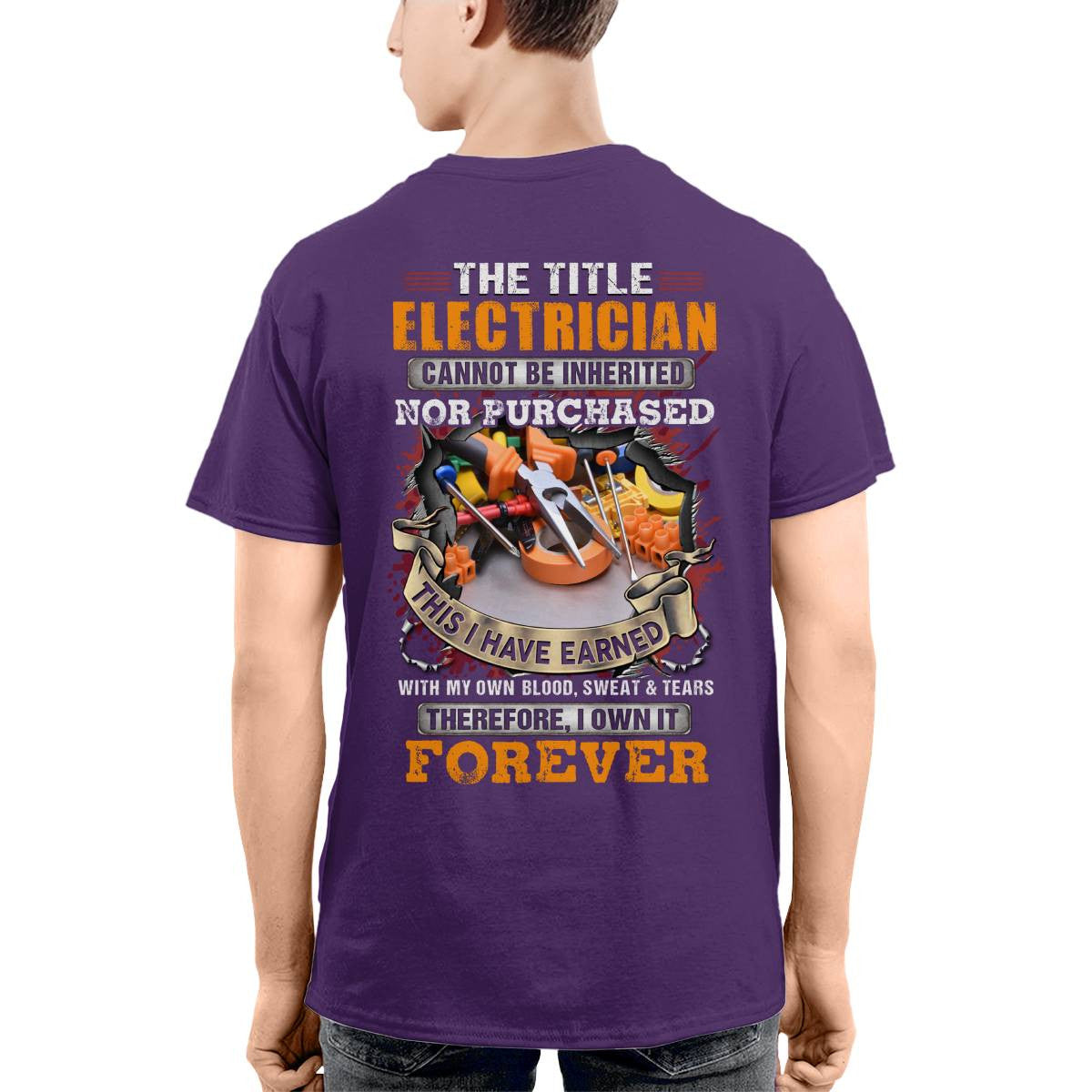 Awesome Electrician-T-shirt - grunx260804-0082