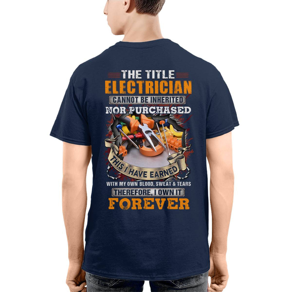 Awesome Electrician-T-shirt - grunx260804-0082