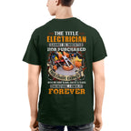 Awesome Electrician-T-shirt - grunx260804-0082