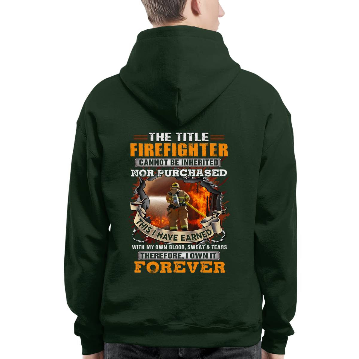 Awesome Firefighter-T-shirt - grunx260804-0152
