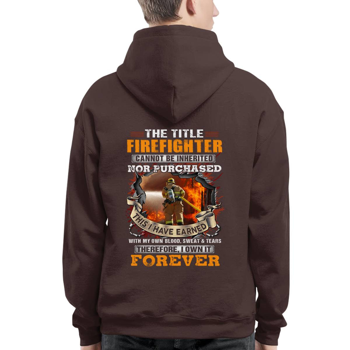 Awesome Firefighter-T-shirt - grunx260804-0152