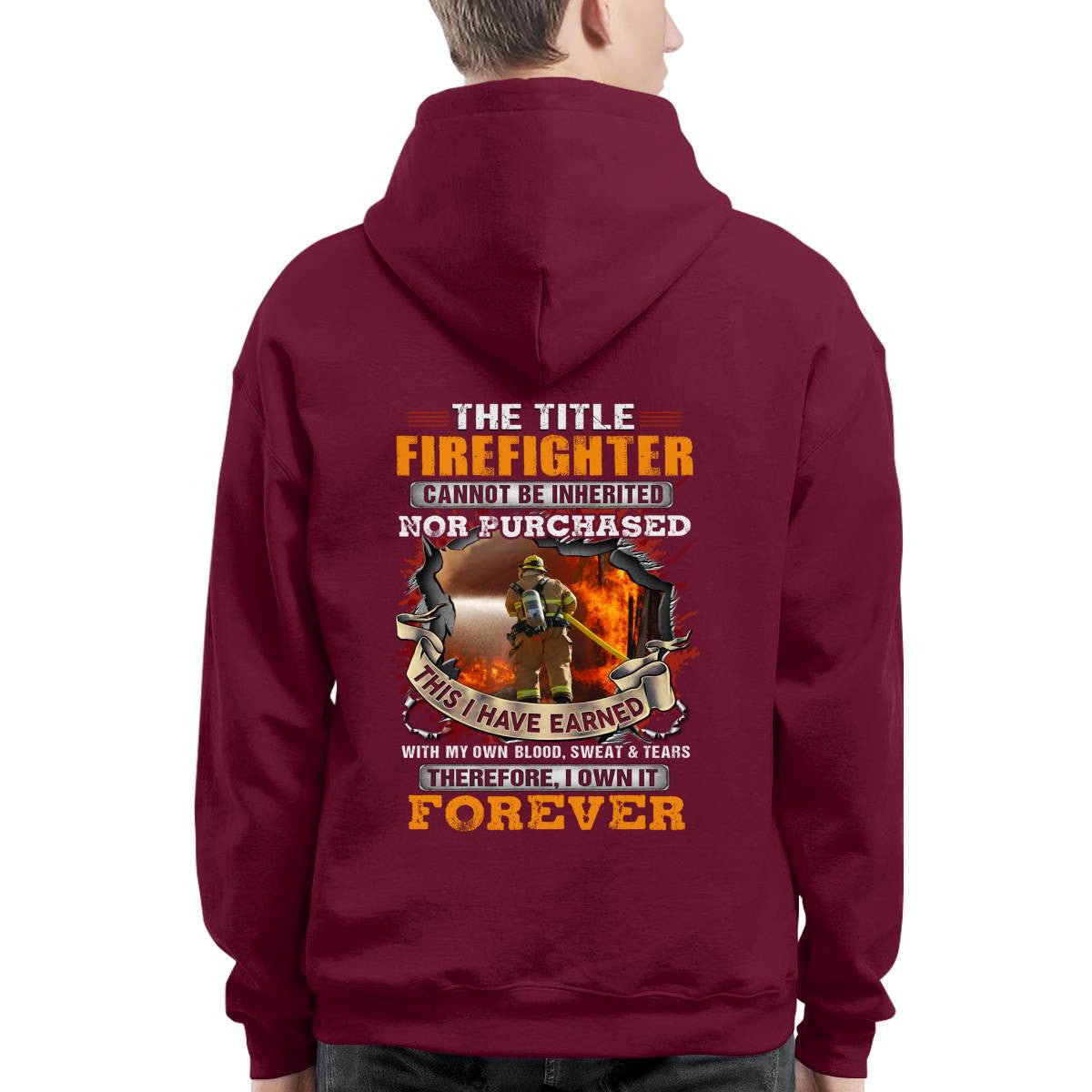 Awesome Firefighter-T-shirt - grunx260804-0152