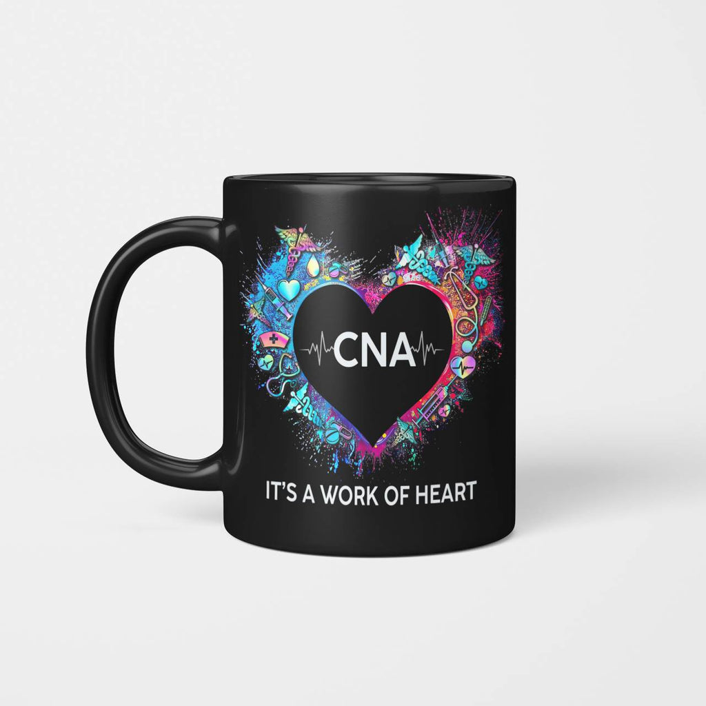 Awesome CNA Its a work of heart-T-shirt-#F290624WORKOF7FCNAZ4