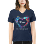 Awesome CNA Its a work of heart-T-shirt-#F290624WORKOF7FCNAZ4