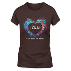 Awesome CNA Its a work of heart-T-shirt-#F290624WORKOF7FCNAZ4