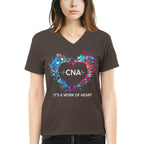 Awesome CNA Its a work of heart-T-shirt-#F290624WORKOF7FCNAZ4