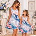 When I Am Afraid Whale Ocean Sleeveless Dress