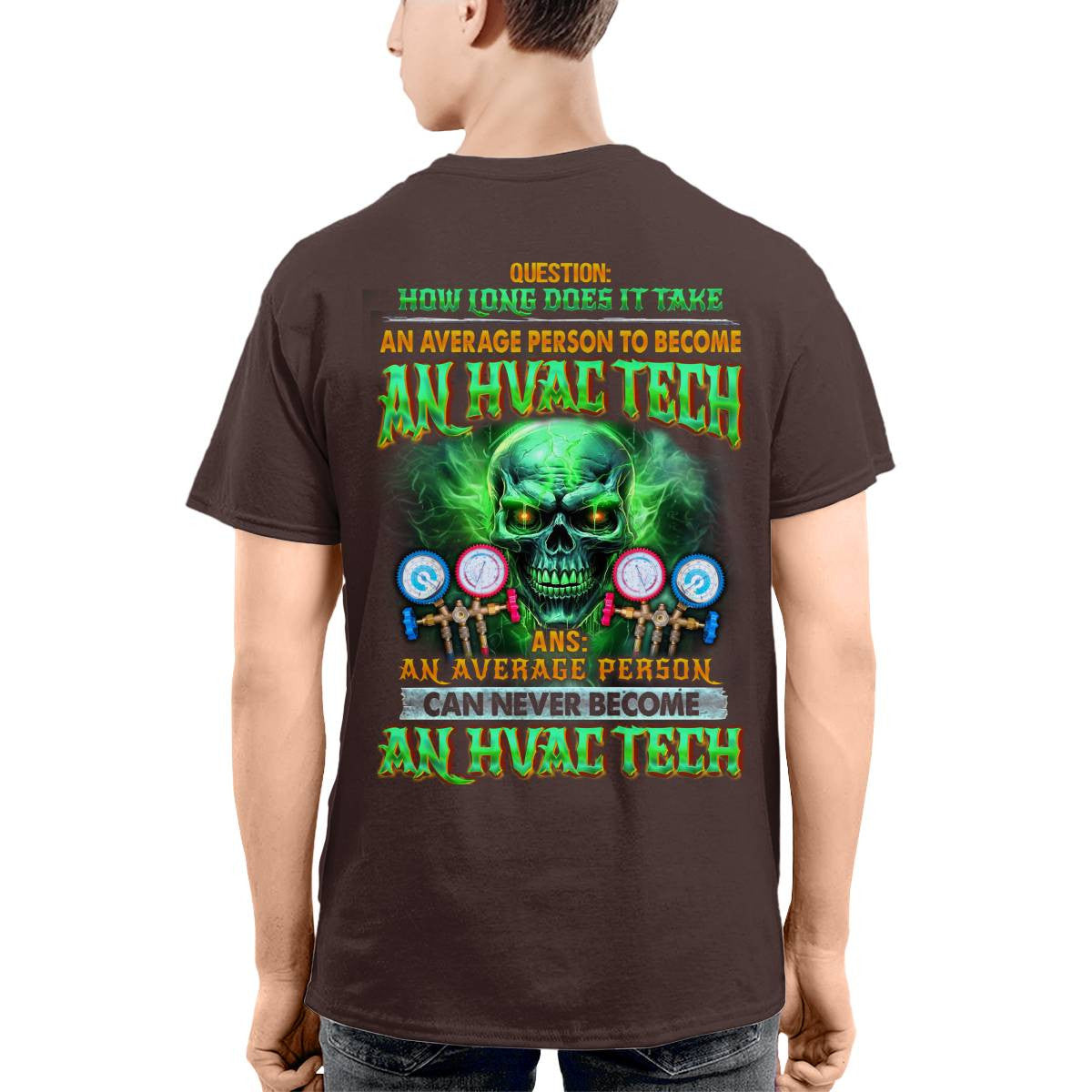 Awesome HVAC Tech-T-shirt - grunx260804-0246