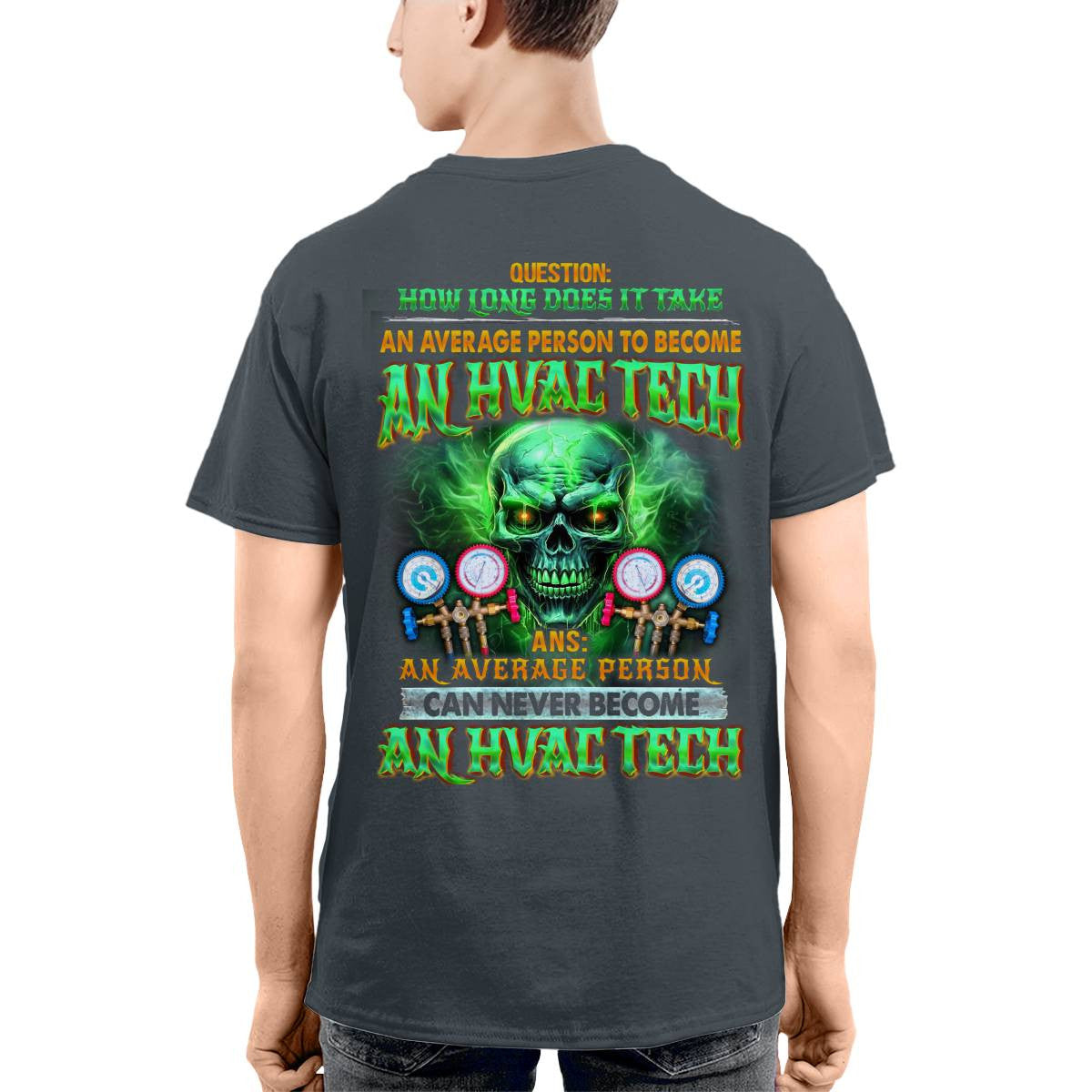 Awesome HVAC Tech-T-shirt - grunx260804-0246