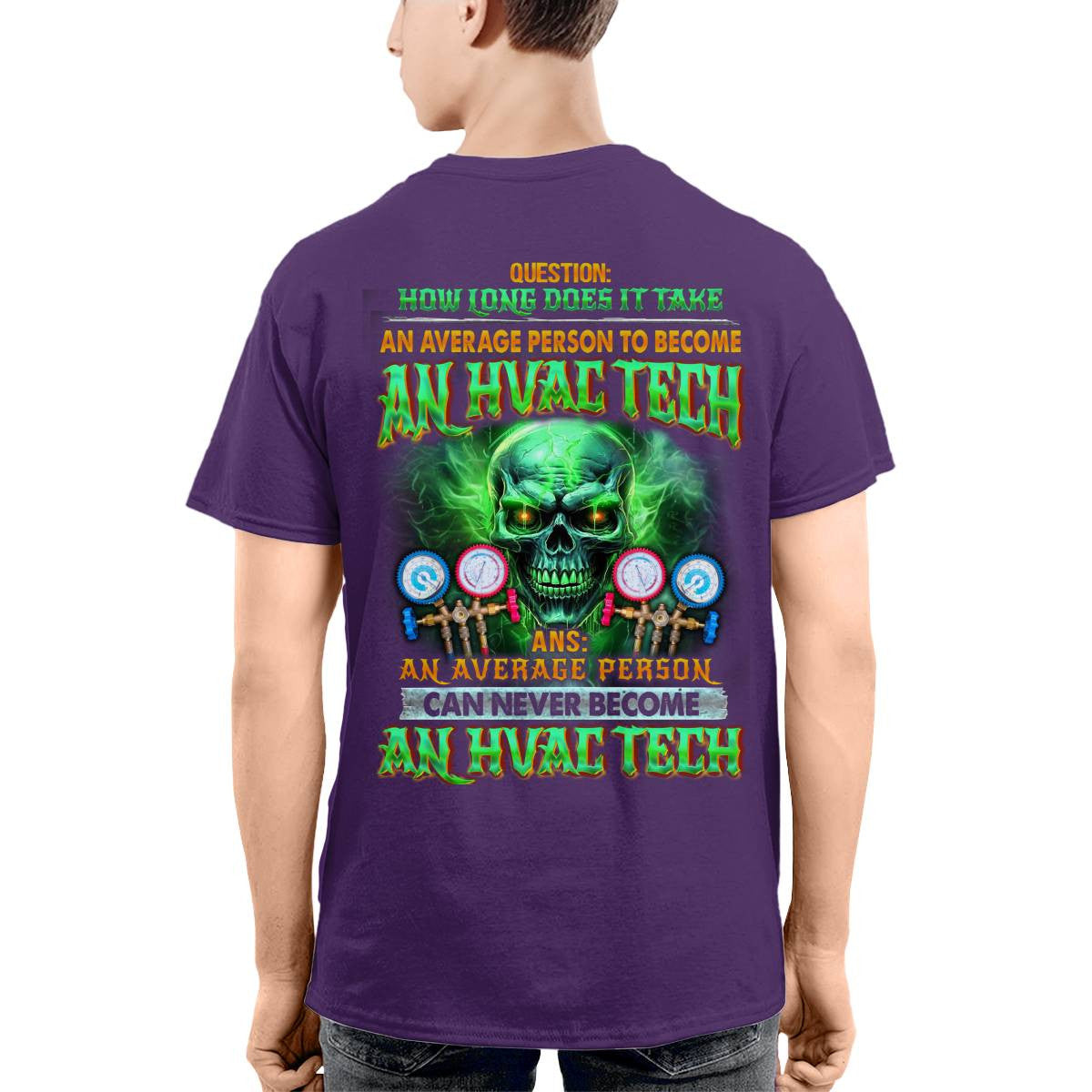 Awesome HVAC Tech-T-shirt - grunx260804-0246