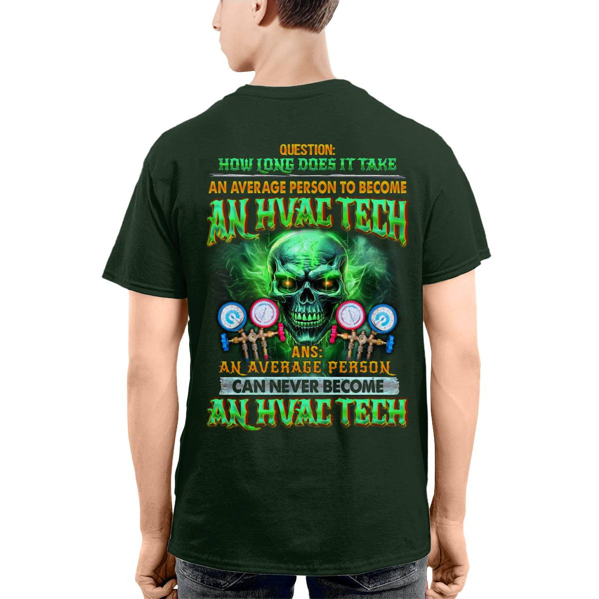 Awesome HVAC Tech-T-shirt - grunx260804-0246