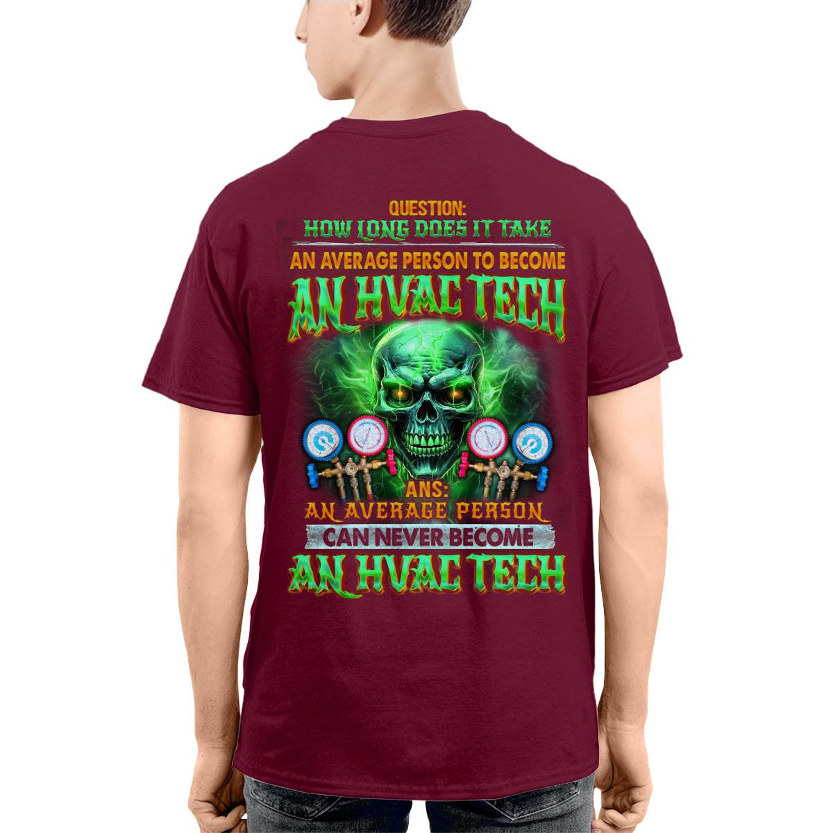 Awesome HVAC Tech-T-shirt - grunx260804-0246
