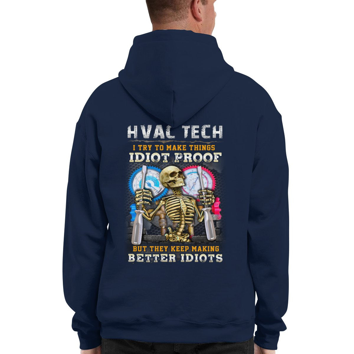 Awesome HVAC Tech-Hoodie - grunx260804-0224