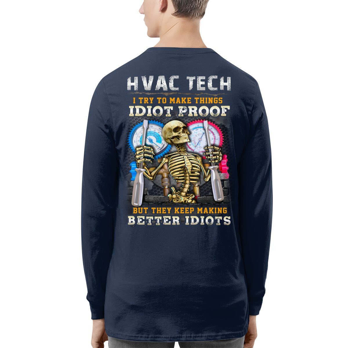 Awesome HVAC Tech-Hoodie - grunx260804-0224