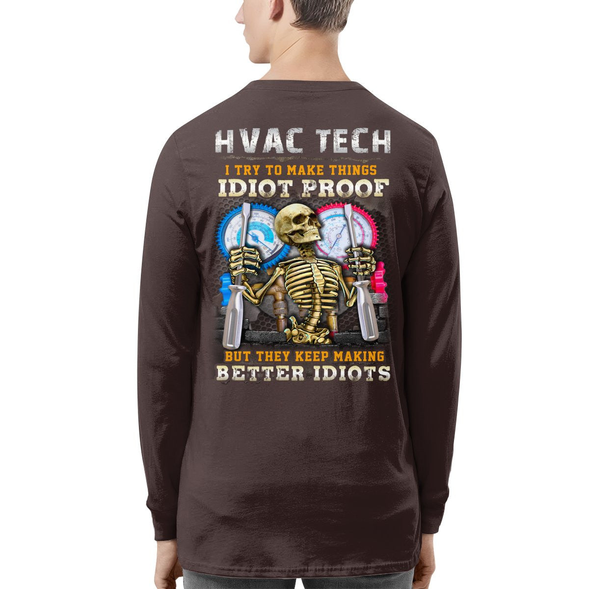 Awesome HVAC Tech-Hoodie - grunx260804-0224
