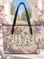 GHAP God Has A Plan Daisy Butterfly Saddle Bag