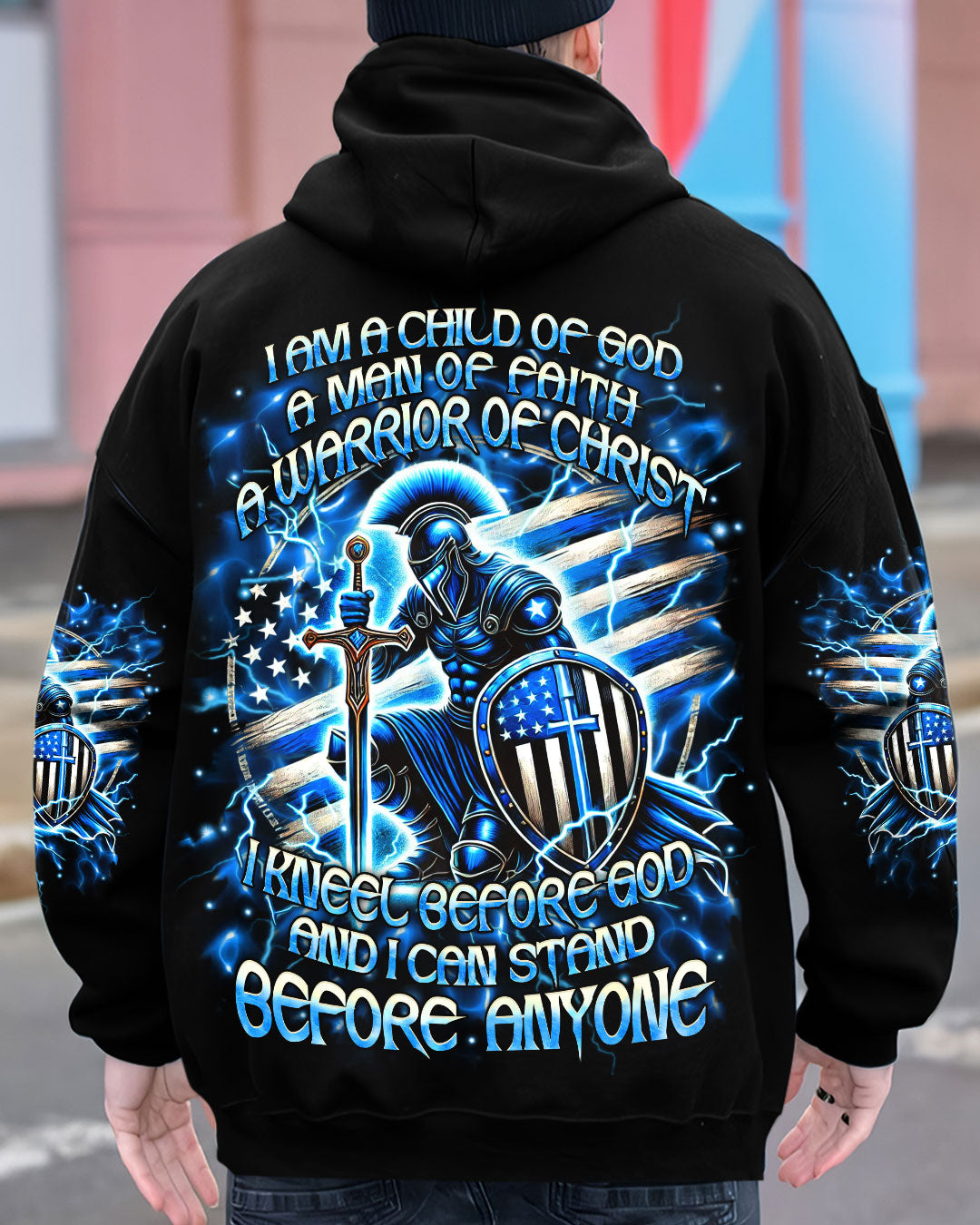 I Am A Child Of God Men's All Over Print Shirt - Trunx828146