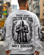I Became God's Warrior Men's All Over Print Shirt - Trunx508751