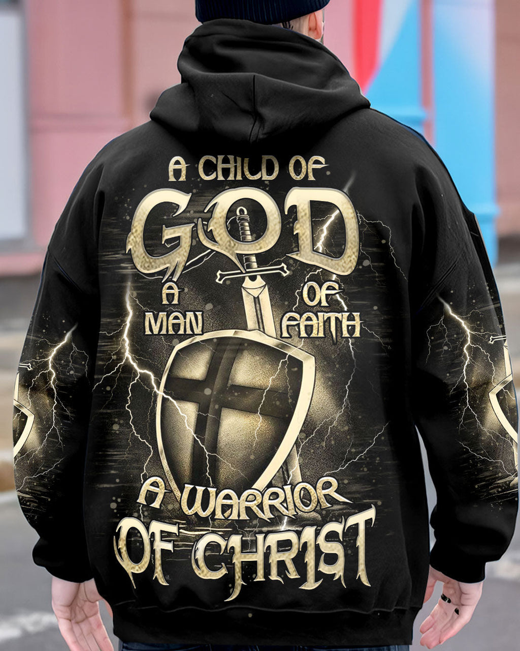 A Warrior Of Christ Men's All Over Print Shirt - Trunx086028