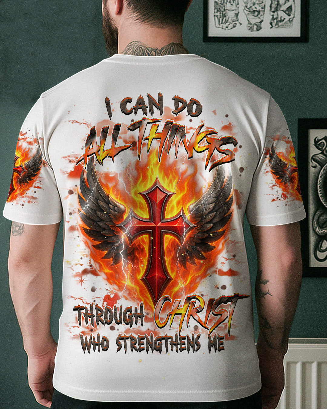 I Can Do All Things Men's All Over Print Shirt - Trunx376938