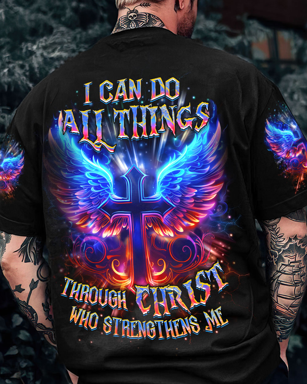 I Can Do All Things Men's All Over Print Shirt - Trunx284550