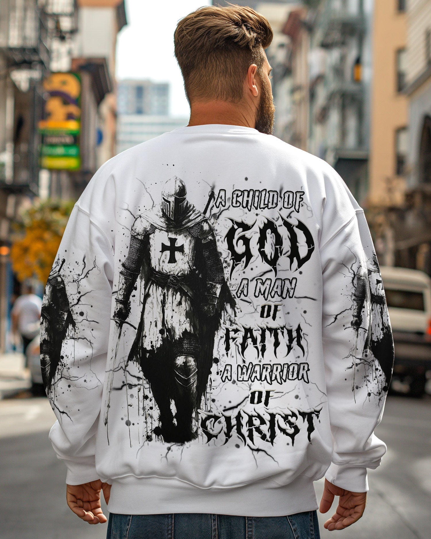 A Warrior Of Christ Men's All Over Print Shirt - Trunx832645