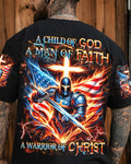 A Warrior Of Christ Men's All Over Print Shirt - Trunx113849