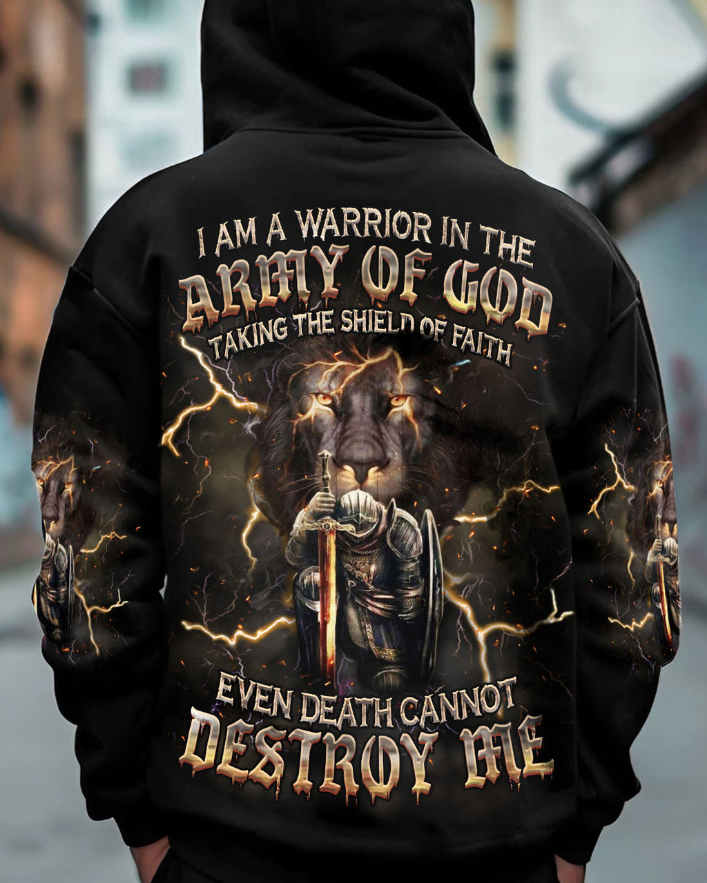 I Am A Warrior In The Army Of God Men's All Over Print Shirt - Trunx729491