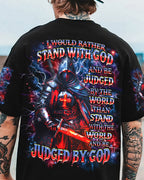 I Would Rather Stand With God Men's All Over Print Shirt - Trunx159455