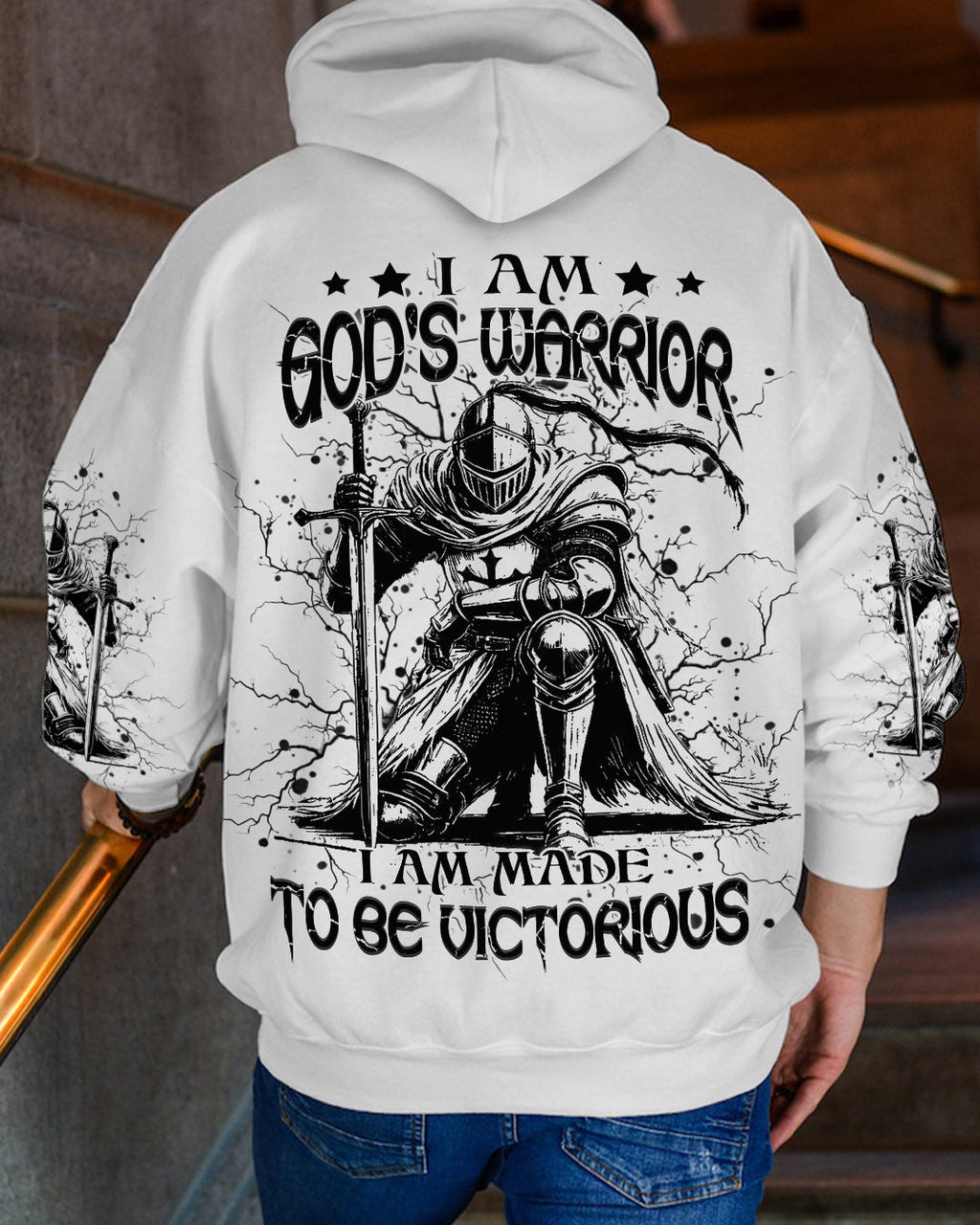 I Am God's Warrior Men's All Over Print Shirt - Trunx629625