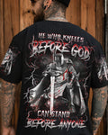 He Who Kneels Before God Warrior Men's All Over Print Shirt - Trunx307526