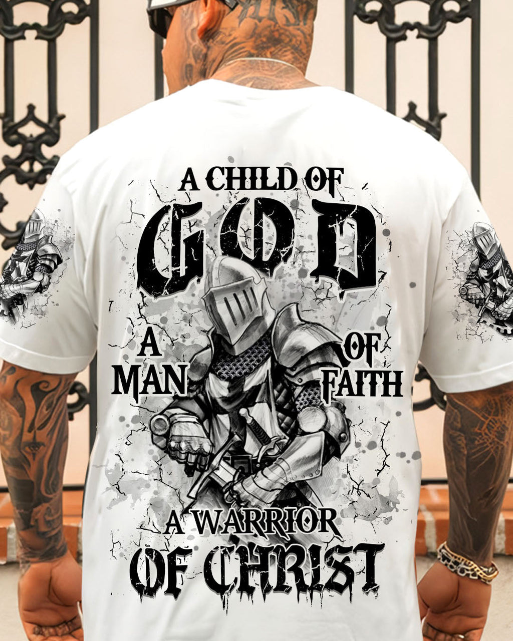A Warrior Of Christ Men's All Over Print Shirt - Trunx499598