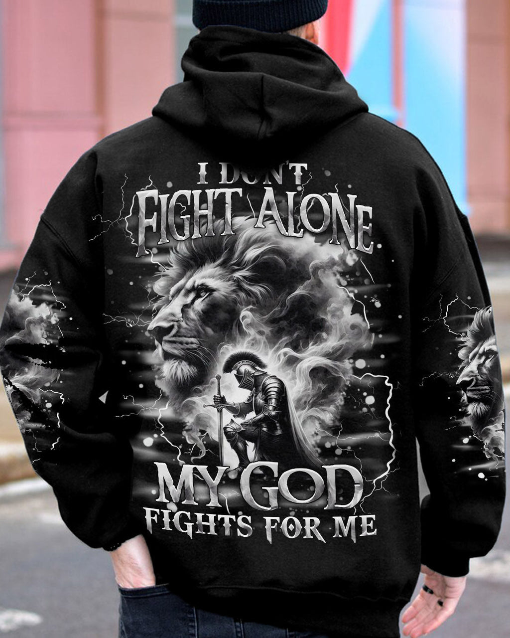 I Don't Fight Alone Men's All Over Print Shirt - Trunx524615