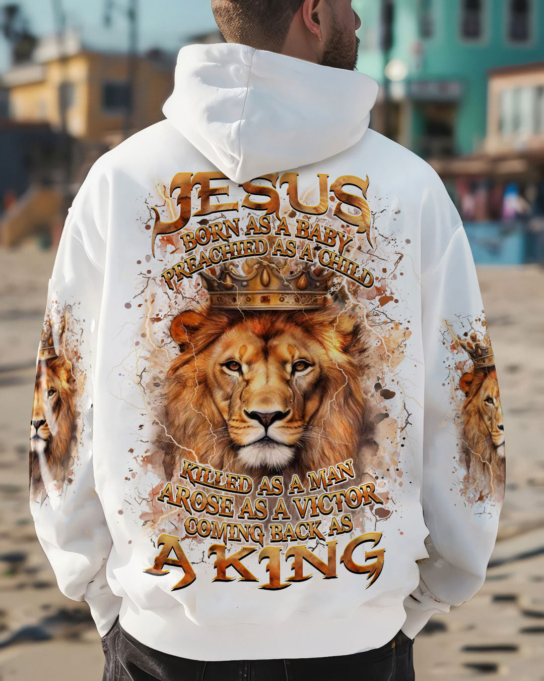 Coming Back As A King Men's All Over Print Shirt - Trunx648959