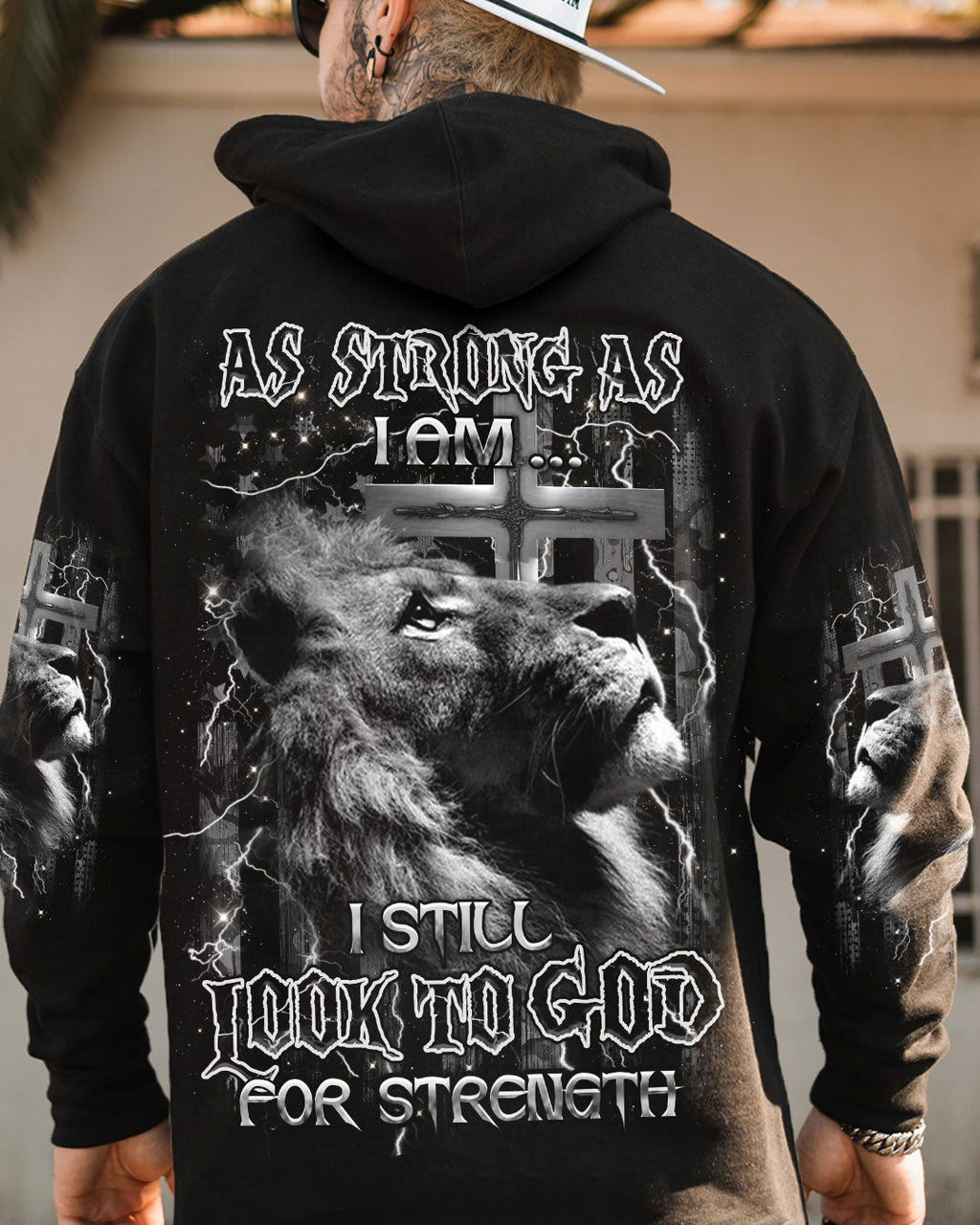 I Still Look To God For Strength Men's All Over Print Shirt - Trunx576329