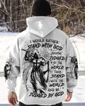 I Would Rather Stand With God Men's All Over Print Shirt - Trunx238682