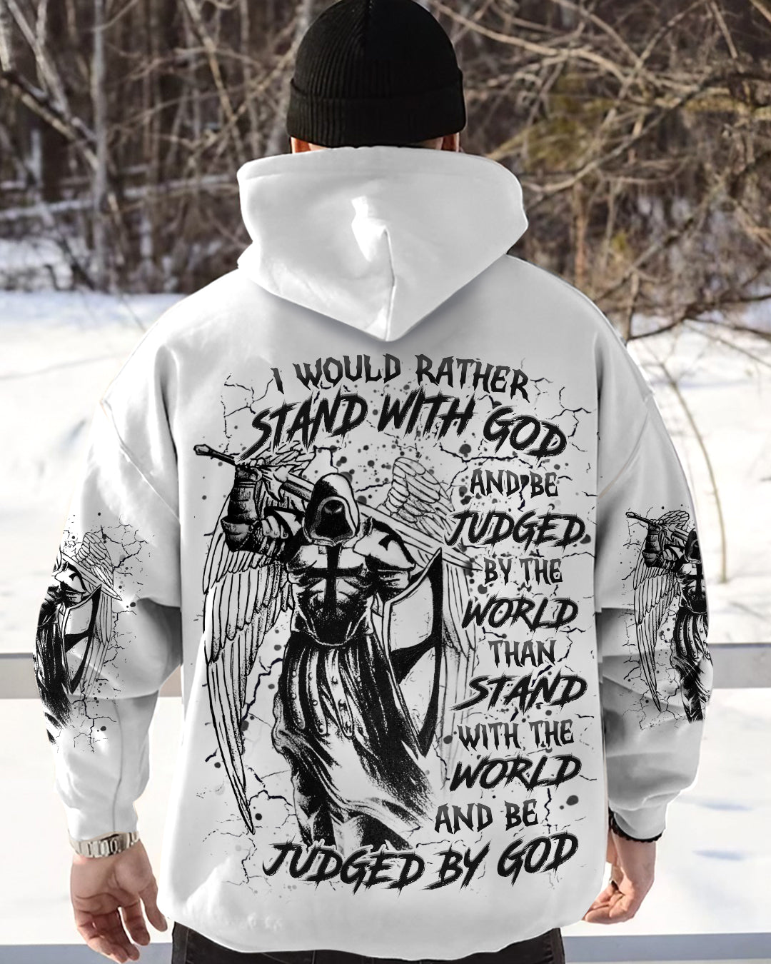 I Would Rather Stand With God Men's All Over Print Shirt - Trunx238682