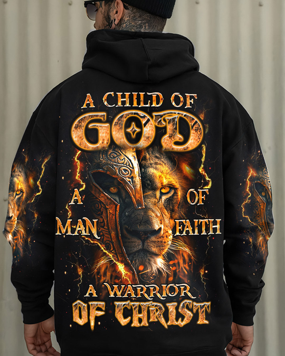 A Warrior Of Christ Lion Men's All Over Print Shirt - Trunx052322