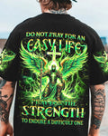 Do Not Pray For An Easy Life Men's All Over Print Shirt - Trunx556169