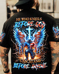 He Who Kneels Before God Warrior Men's All Over Print Shirt - Trunx624193